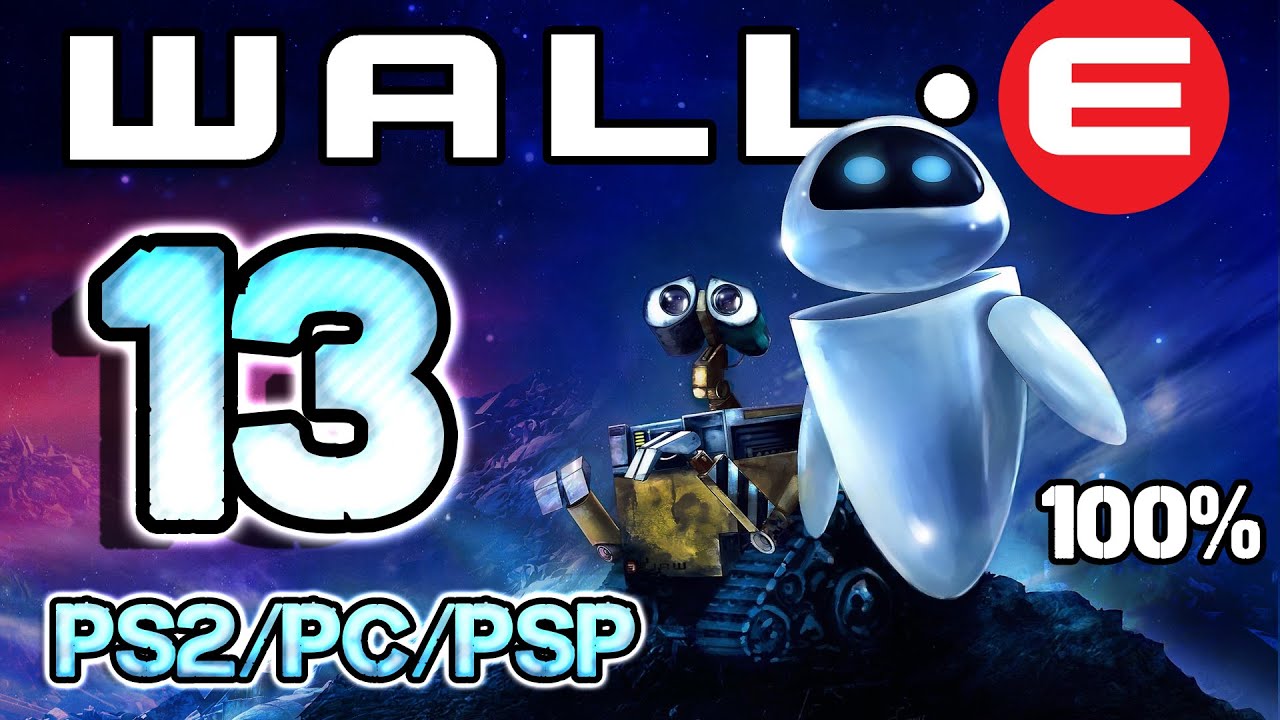 Wall-E Walkthrough Part 13 - 100% (PS2, PSP, PC) Level 21 ~ Holo-dector Dash