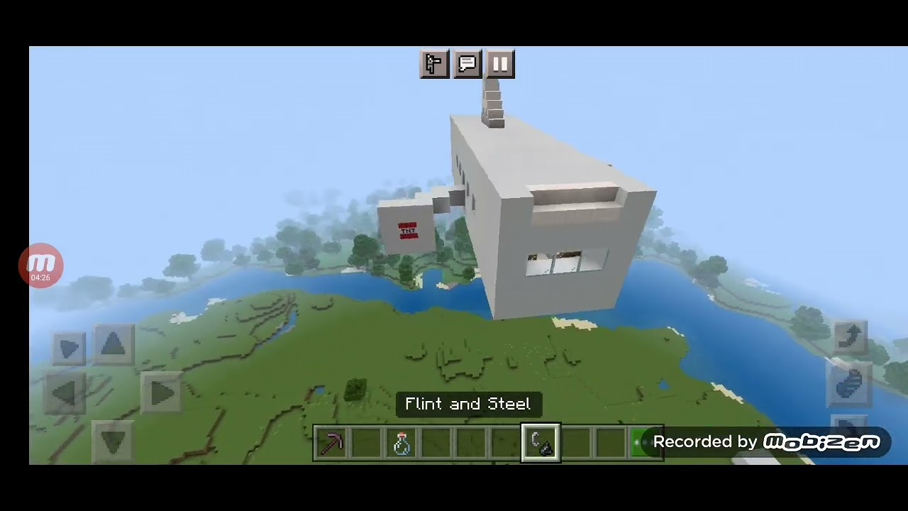 Minecraft plane crash #1 (MOST POPULAR VIDEO)