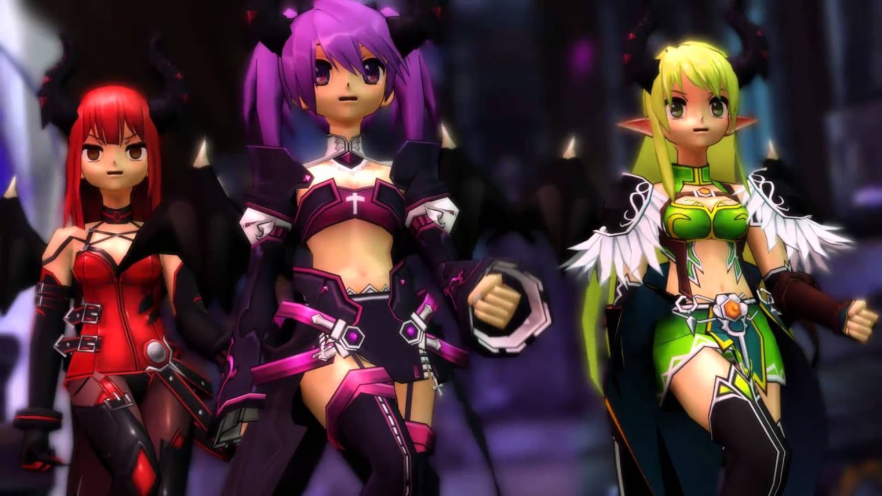 [MMD Elsword] Number 9 (Ran)