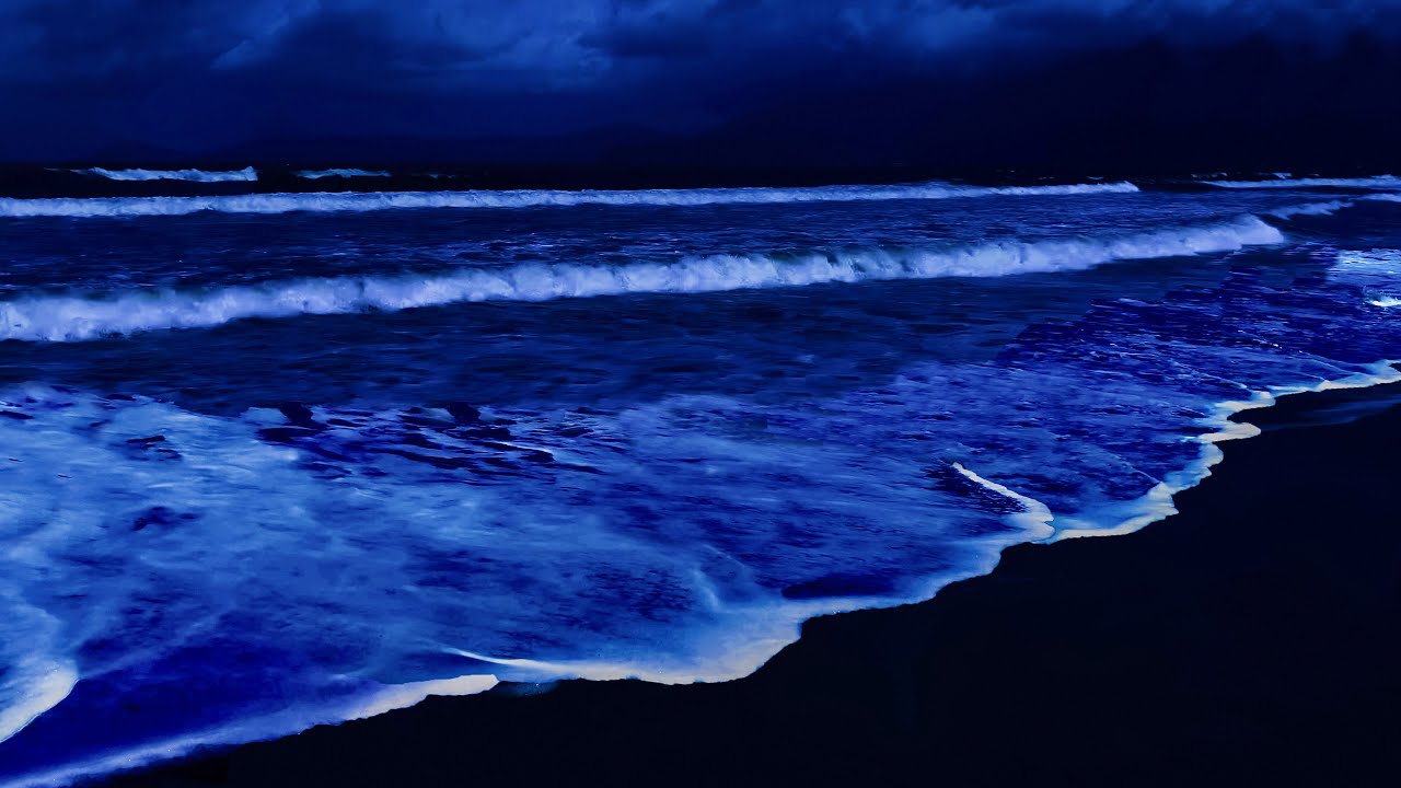 Soothing Ocean Flow with Continuous Wave Sound for Good Night Sleep and Relaxation