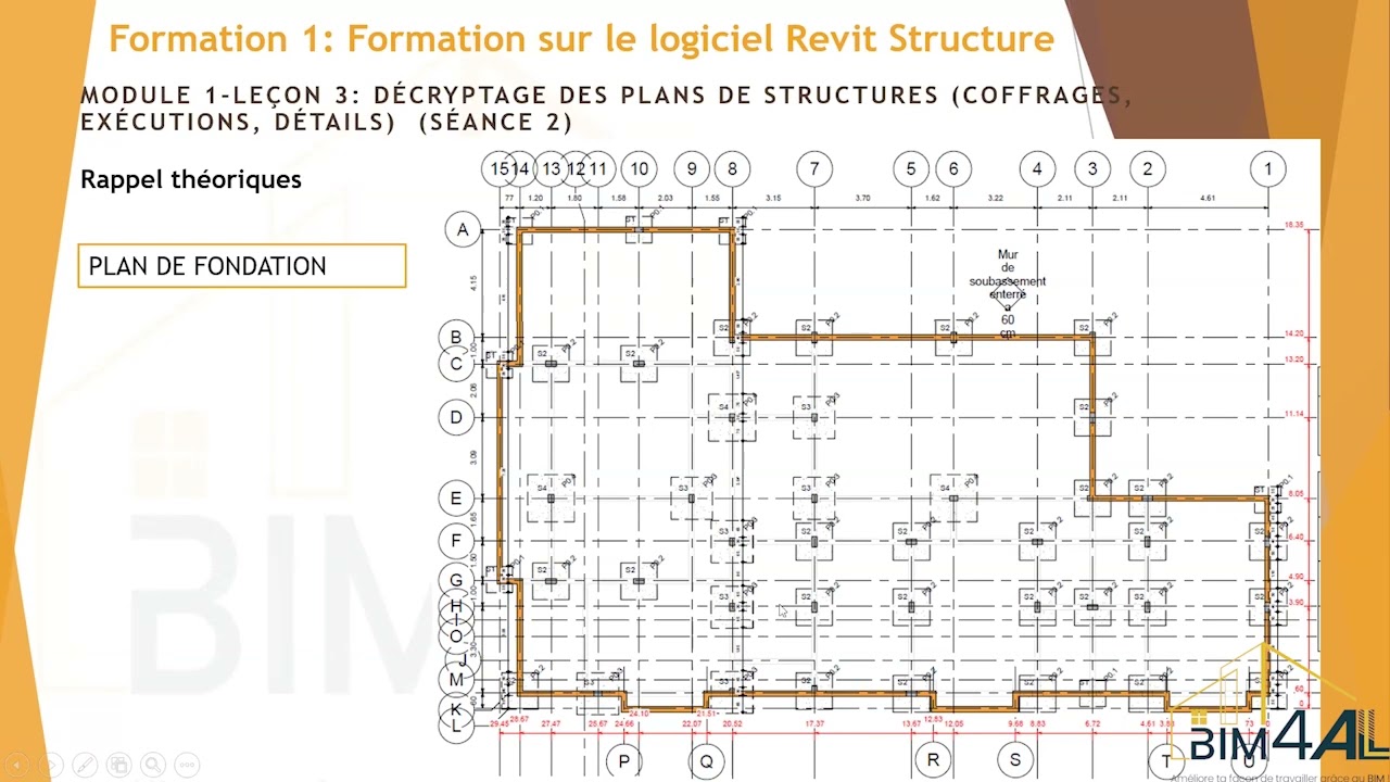 Module 1 Leçon 3 decryptage des plans de structure
