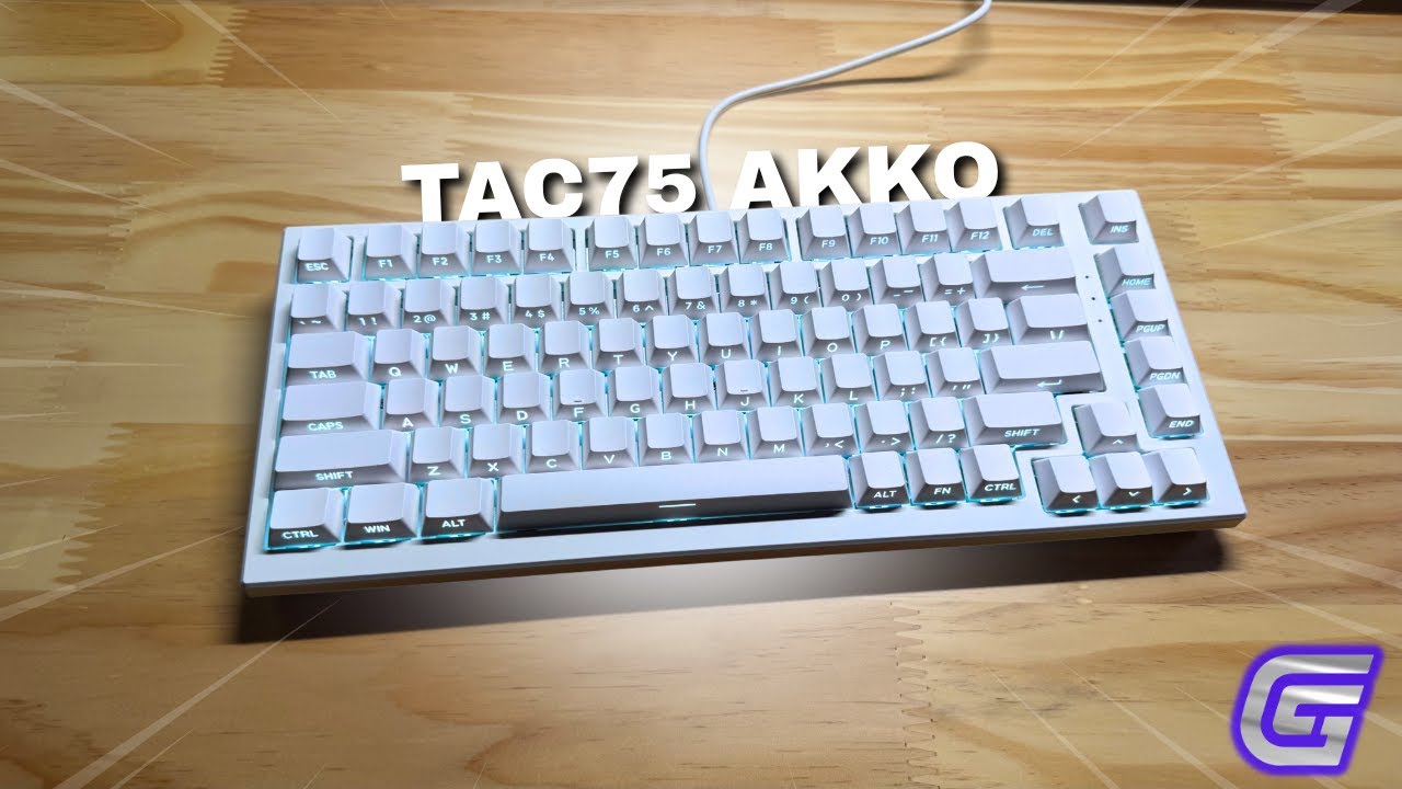 Teclado Magnético que custa R$250! TAC75 HE AKKO - Unboxing e Review!
