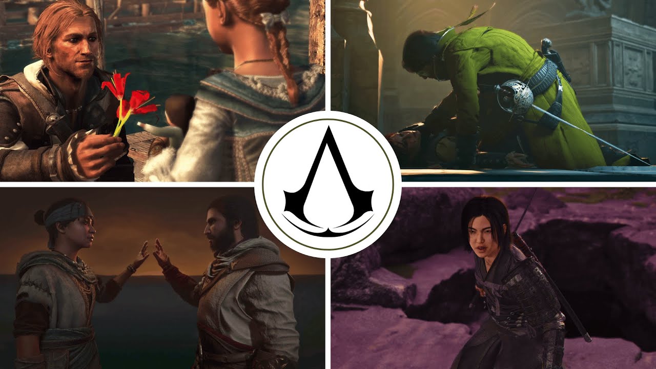 All Ending Scenes From Every Assassin's Creed