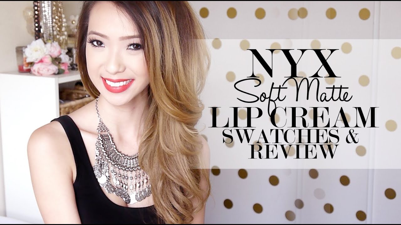 NYX Soft Matte Lip Cream Swatches & Review | LeSassafras