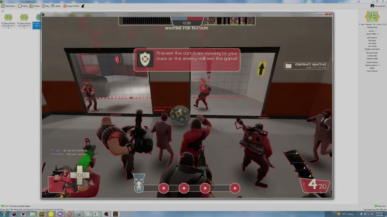 Drafted into Shounic's Trenches (100 Player TF2)
