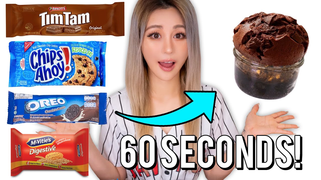 Testing One Ingredient No Bake Cake! Using Famous Cookies To See If They Actually Work