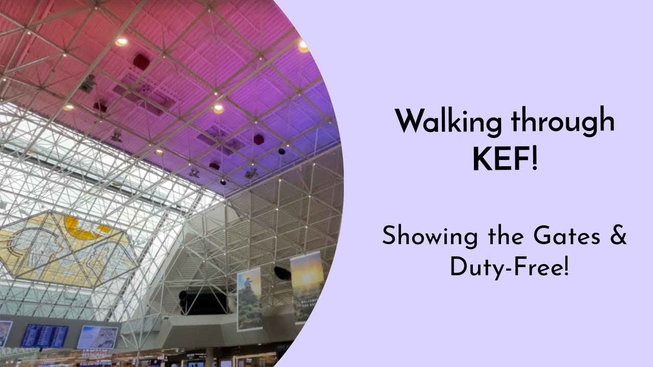 Walking through KEFLAVIK AIRPORT [KEF]! Still EMPTY 🥺 ICELAND´s LARGEST AIRPORT 🤭 Gates & DUTY-FREE