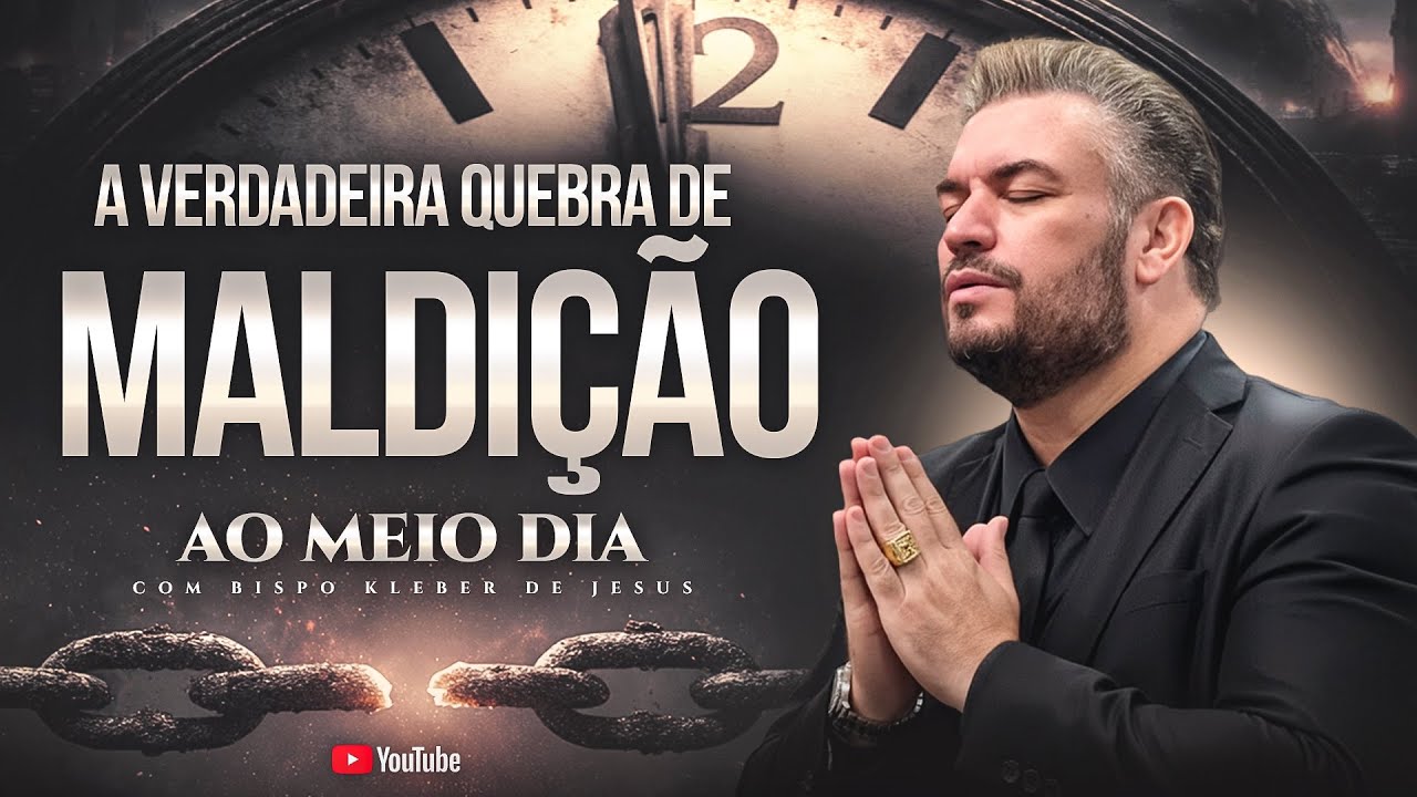 ORAÇÃO PARA QUEBRA DE MALDIÇÃO | BISPO KLEBER DE JESUS 