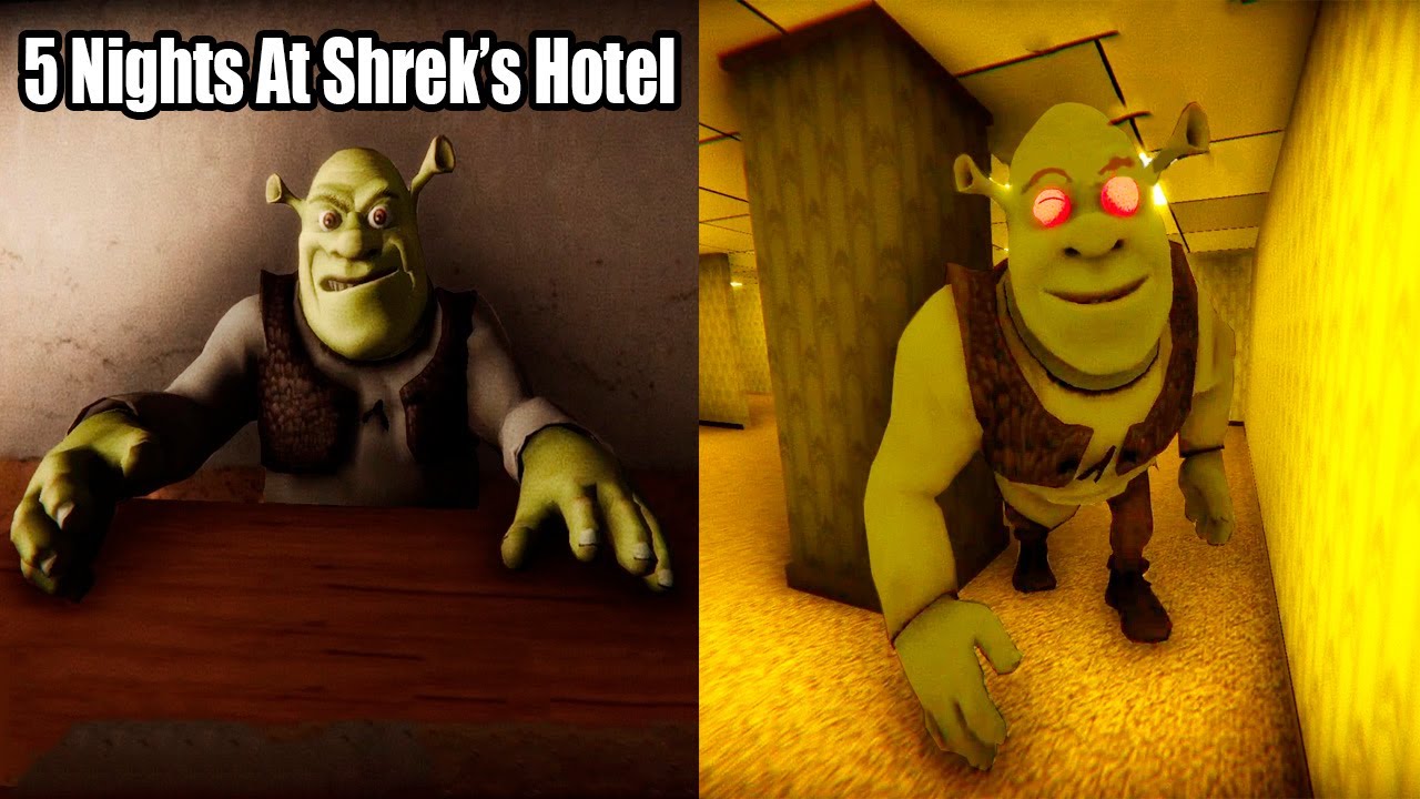 PASAMOS 5 NOCHES EN EL ATERRADOR HOTEL DE SHREK | 5 Nights At Shrek's Hotel | JehxTp