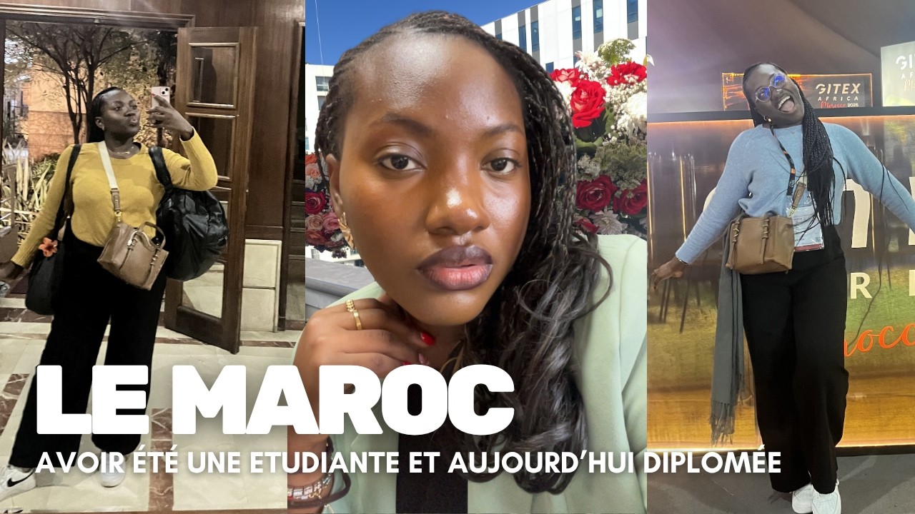 Enfin diplomée après avoir étudié +3 ans au Maroc : REAL LIFE EXPERIENCE !