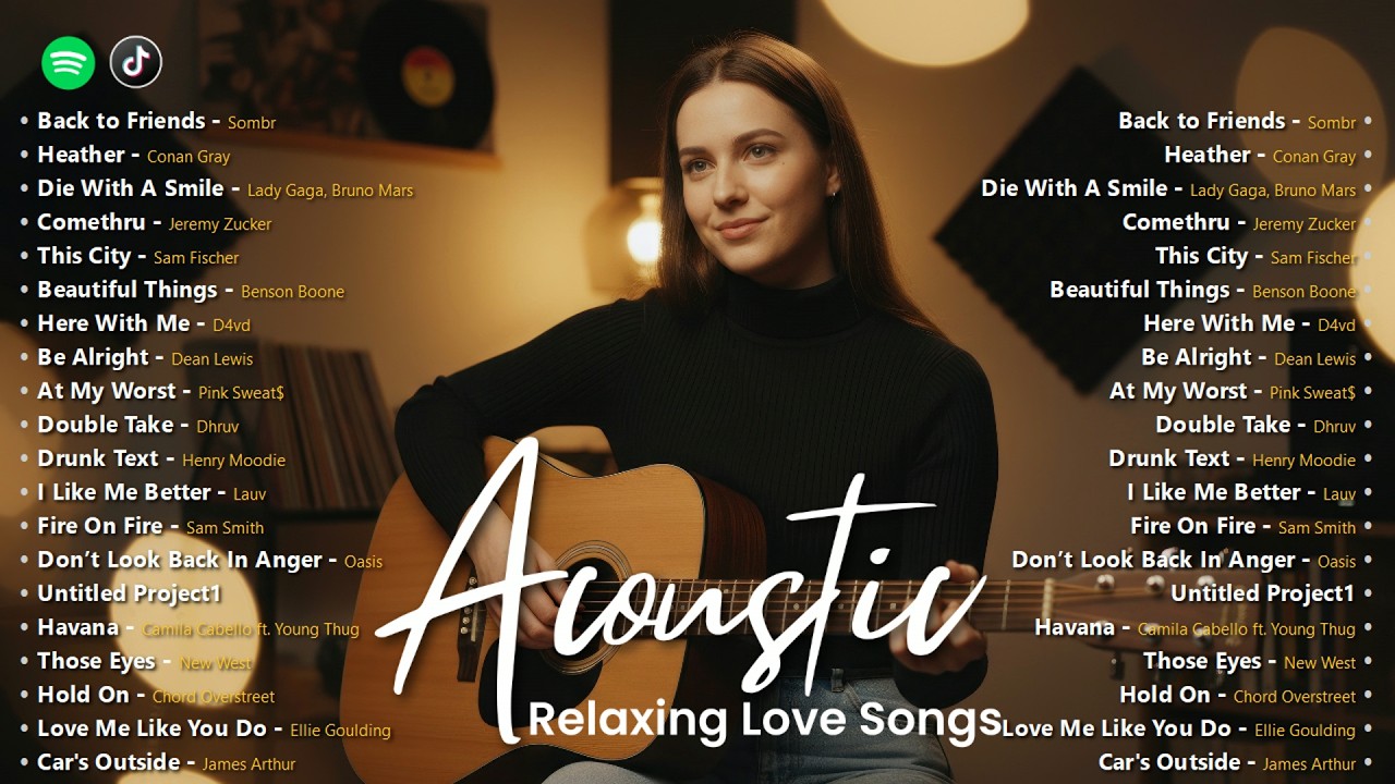Best Acoustic Cover Compilation ❤️🎤 Trending Collections 📈   Lady Gaga, Bruno Mars, Chord Overstre