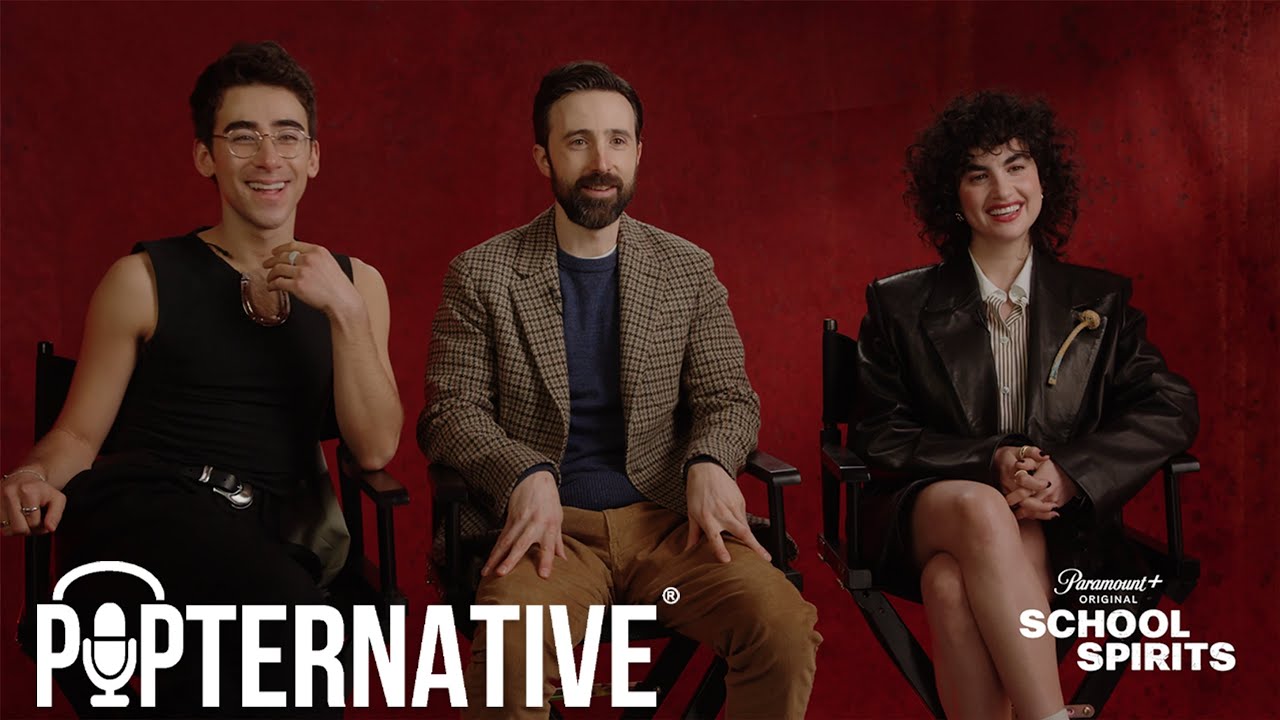 School Spirits Season 2 Interview: Nick Pugliese, Sarah Yarkin, and Josh Zuckerman (Paramount+)