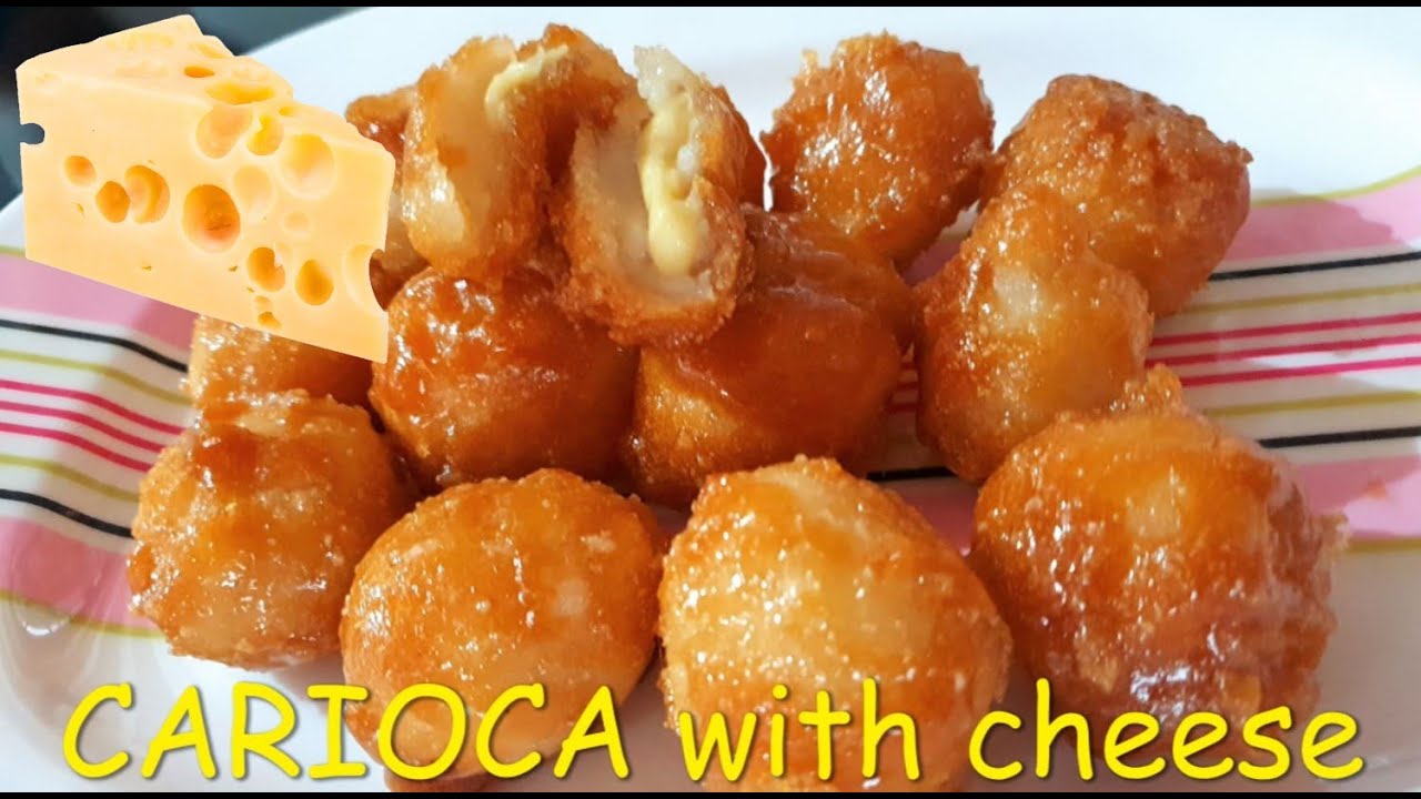 Pang negosyo! CRUNCHY AND CHEWY CARIOCA with cheese recipe (Sweet Rice Ball with cheese)