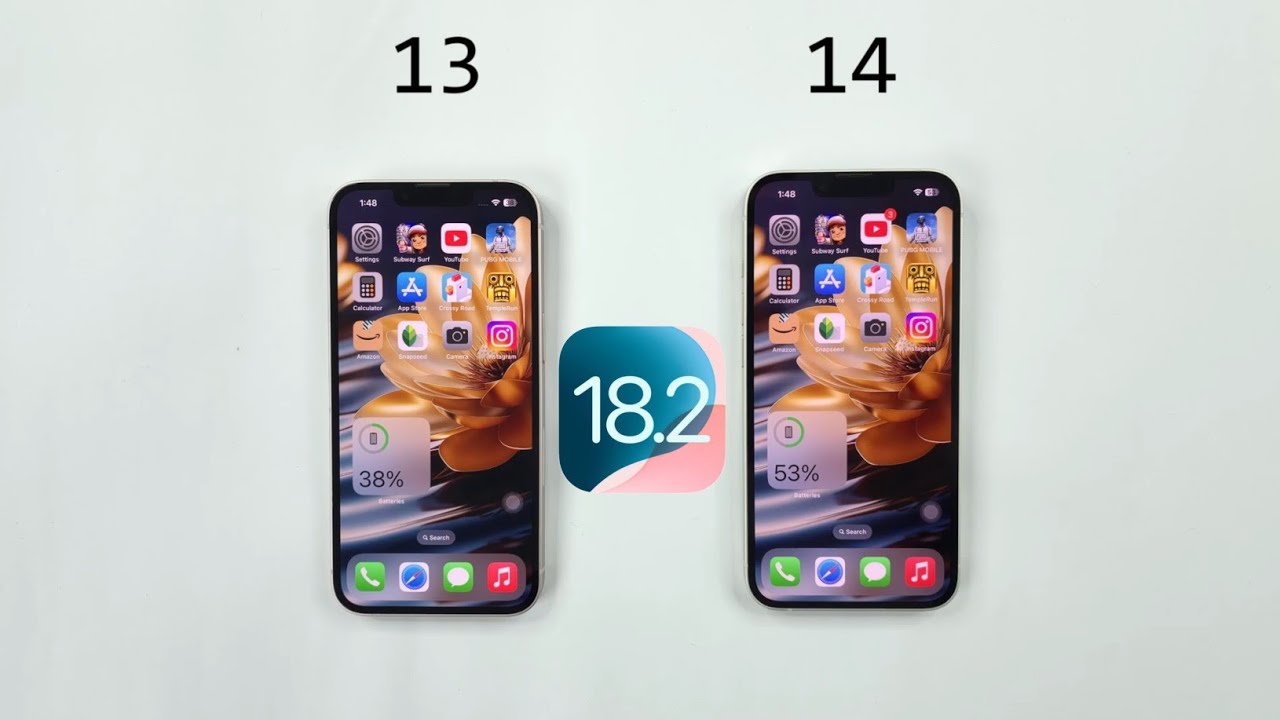 iOS 18.2 | iPhone 13 vs iPhone 14 Speed Test