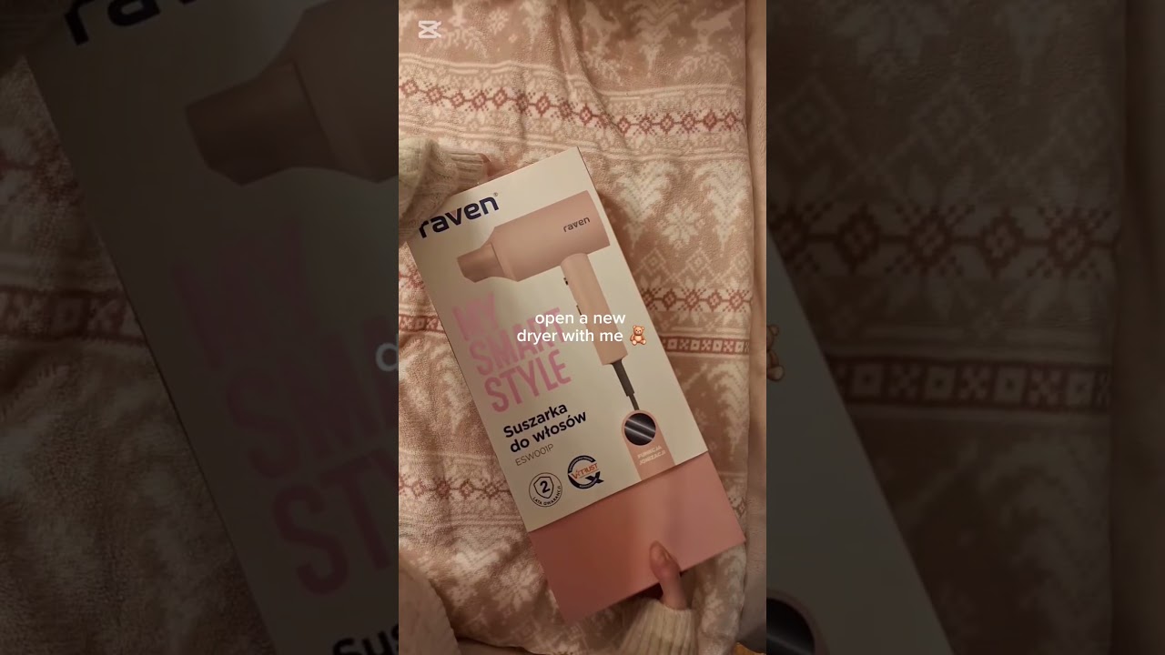 open a new dryer with me 🧸✨️#new #aesthetic #dryer #opening