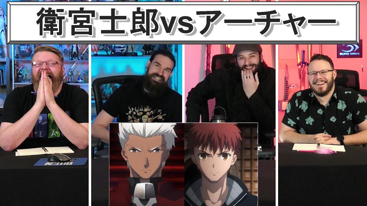 [Реакции за рубежом] Fate/Bonus Wars Эпизод 19: Эмия Широ против Арчера: Идеальный конец [Перевод...