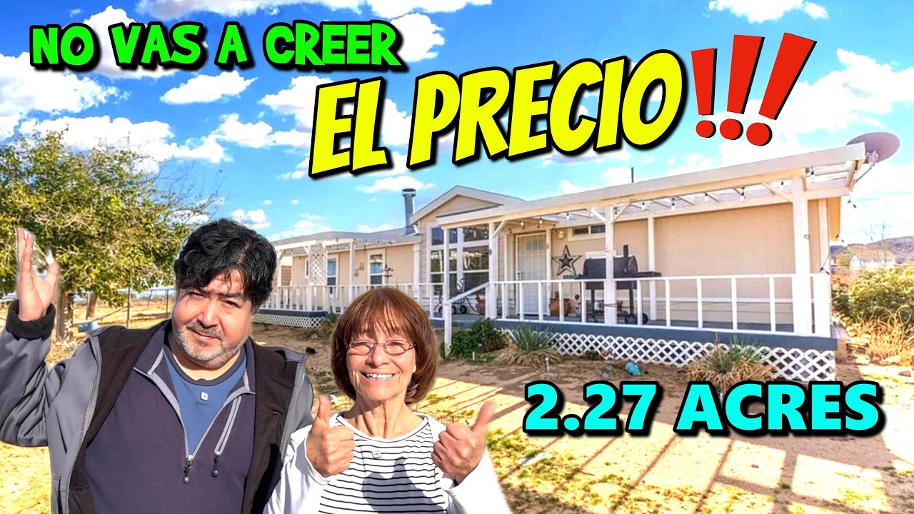 🟢 BUSCAS un RANCHITO Barato?🏡🌵 HERMOSA CASA con TERRENO Grande | LANDERS, CA