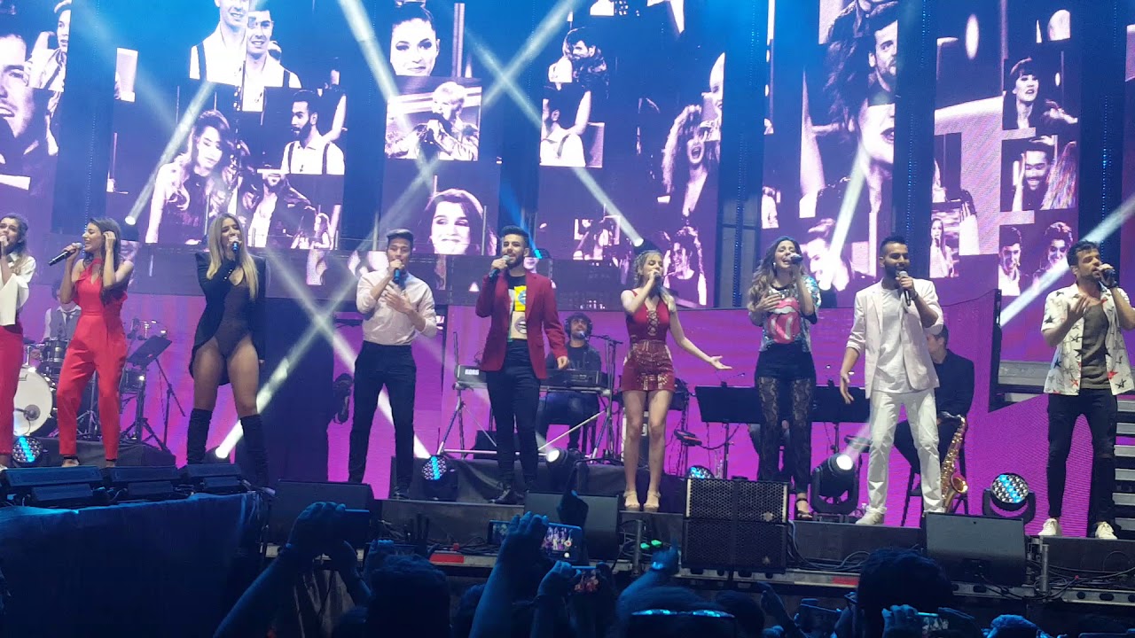 Operación Triunfo - Camina Concierto Málaga 1-06-2018