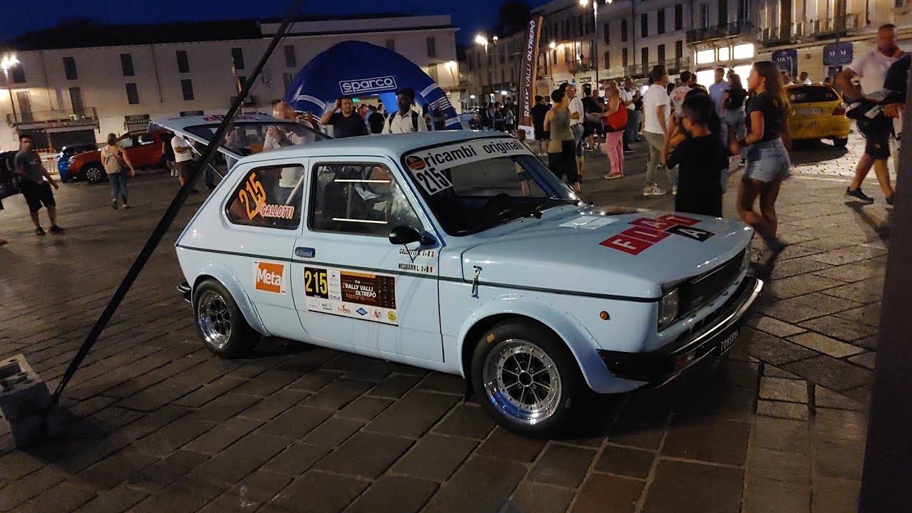 3 Rally Valli Oltrepo 2 Historic 2024 verifiche a Casteggio 1 agosto