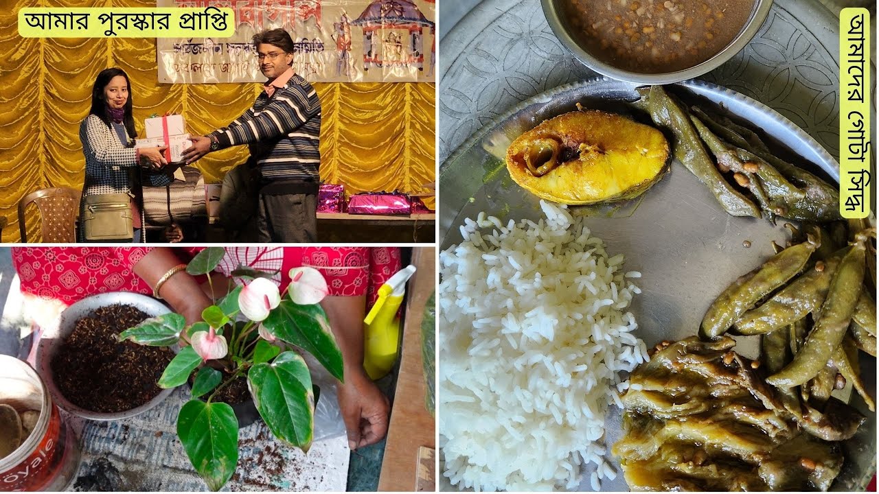 আমার মায়ের simple life | রান্না প্রতিযোগিতার prize নিলাম | Bengali Lifestyle Vlog