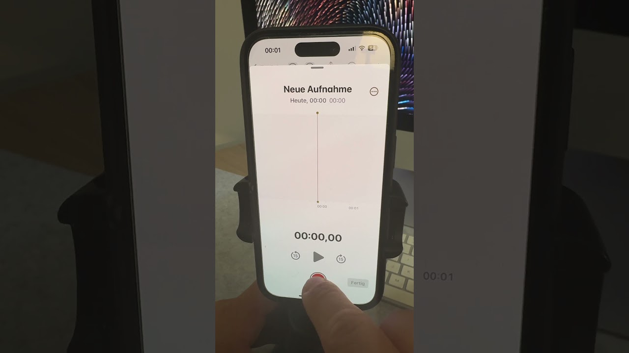 Sprachaufnahmen in Notizen-App nutzen #iPhone #ios18 #notizen