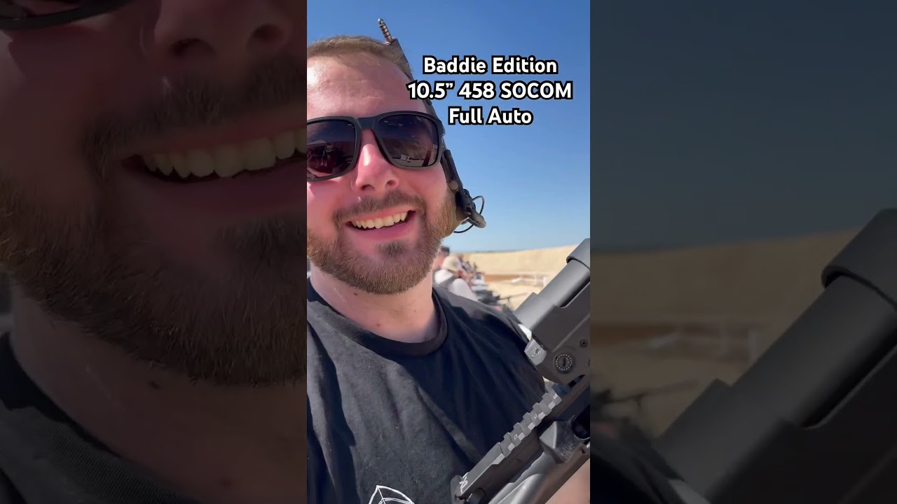 Bexar Arms 10.5&rdquo; 458 SOCOM Full Auto - Baddie Edition URG #458SOCOM #FullAuto