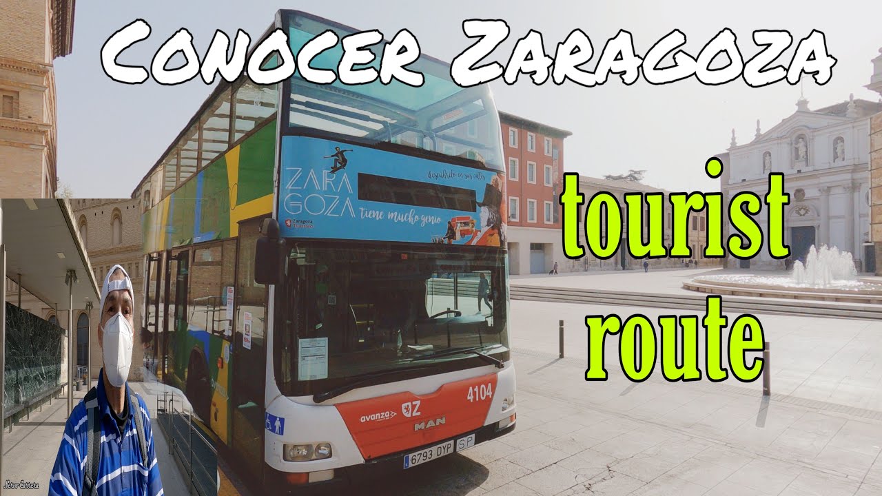 Qué ver en ZARAGOZA España - Me subí al fantástico  BUS TURÍSTICO | Travel to Spain 🇪🇸
