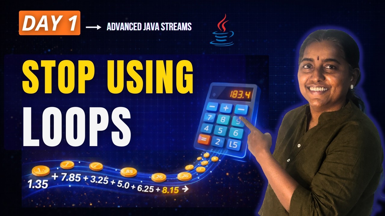 Прекратите писать циклы — используйте вместо них этот продвинутый поток | Java Streams, День 1