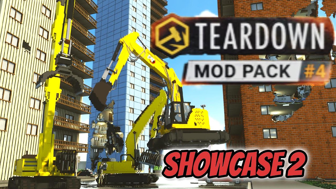 📖 Демонстрация 2 набора модов Teardown Mod Pack 4 &mdash; 7 модов ждут вас! PS5 и Xbox