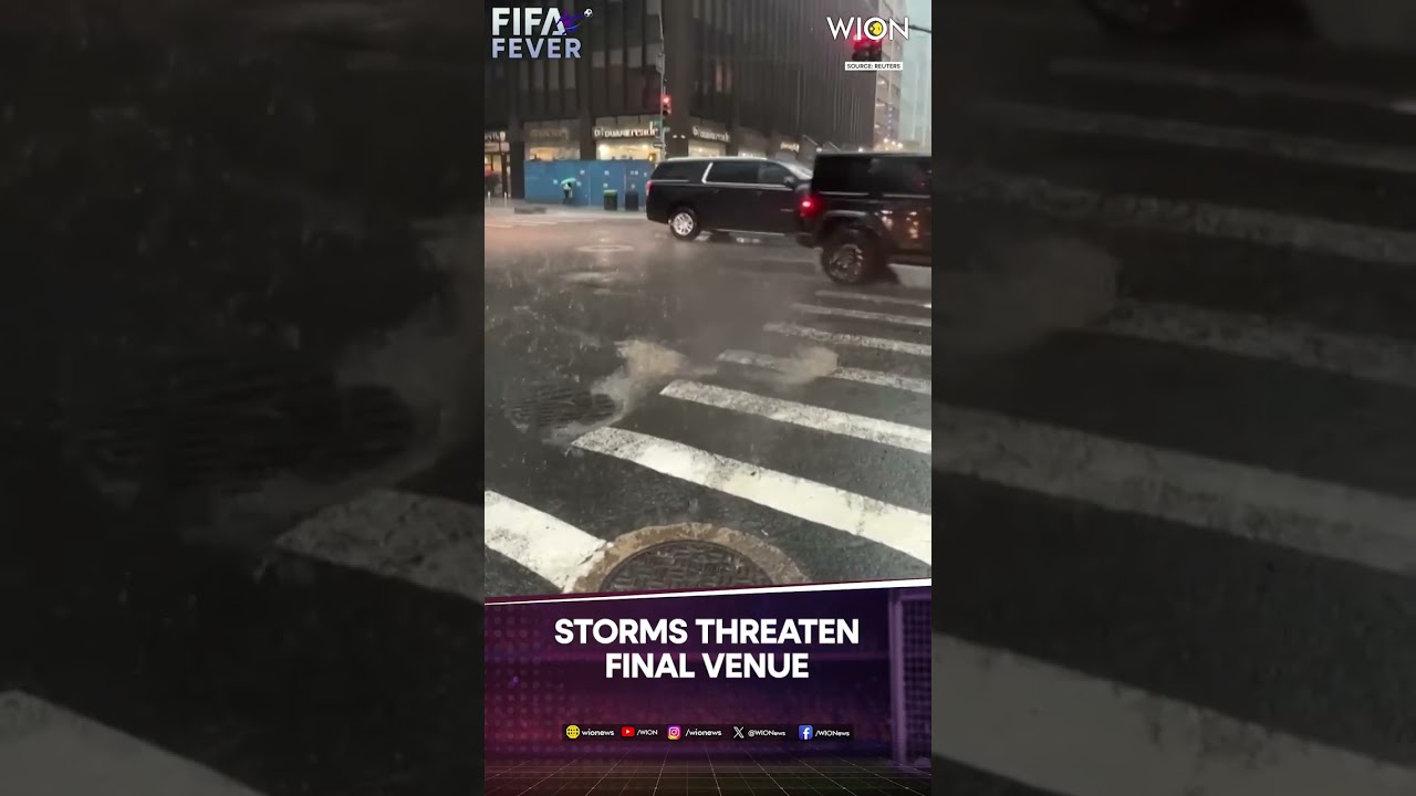 FIFA World Cup 2026: Heavy Storms Batter New York Ahead of World Cup Final | WION Shorts