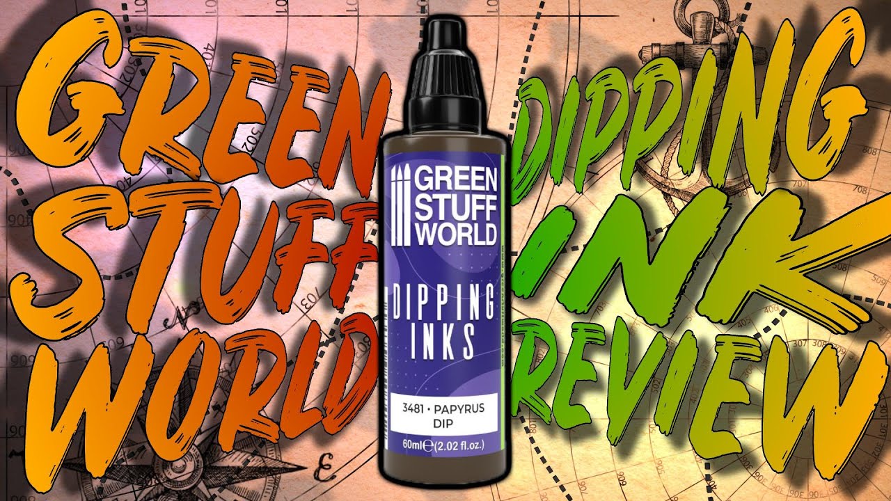 Non-sponsored review of GSW Dipping Inks.
