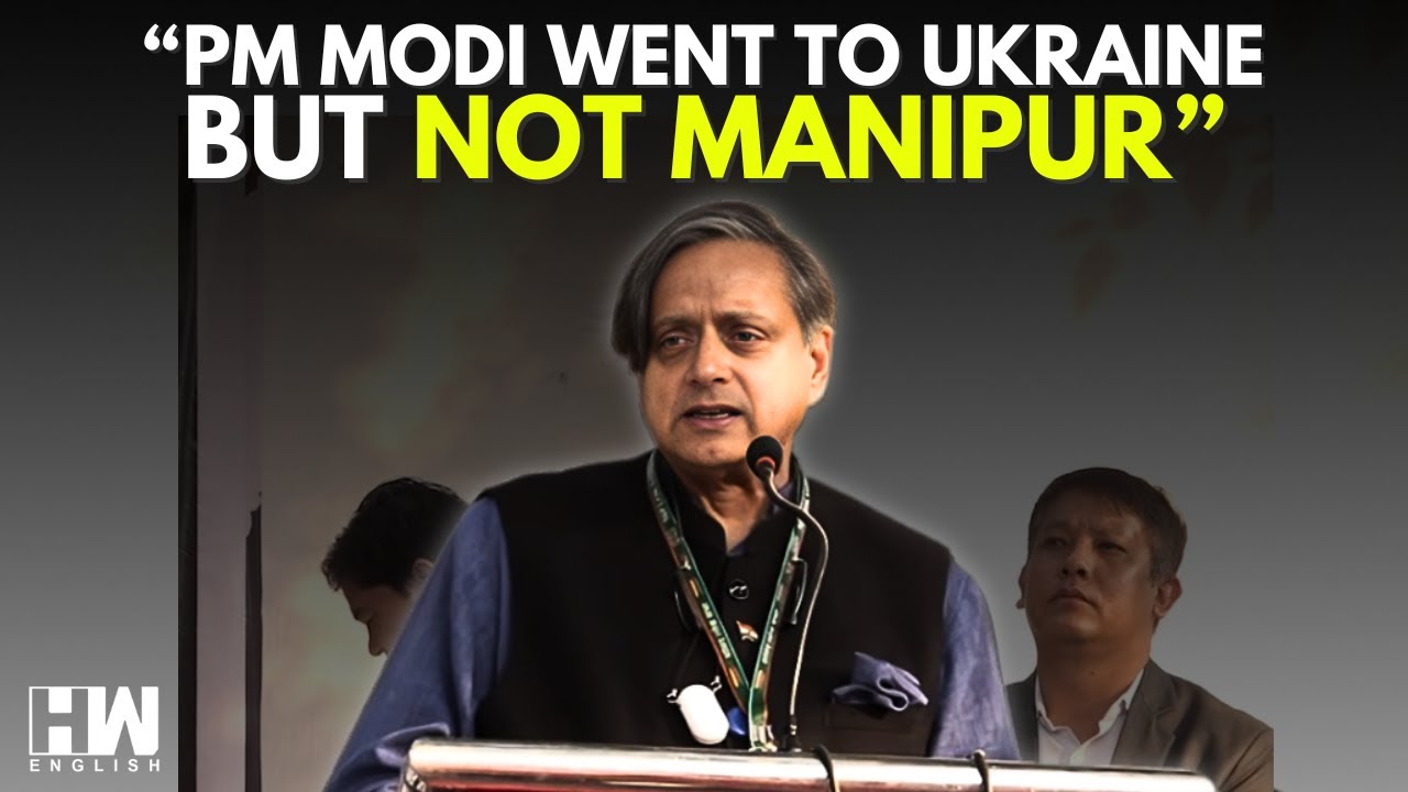 'Manipur Reduced To A Garrison State': Shashi Tharoor Slams BJP Govt Over Ongoing Unrest In Manipur