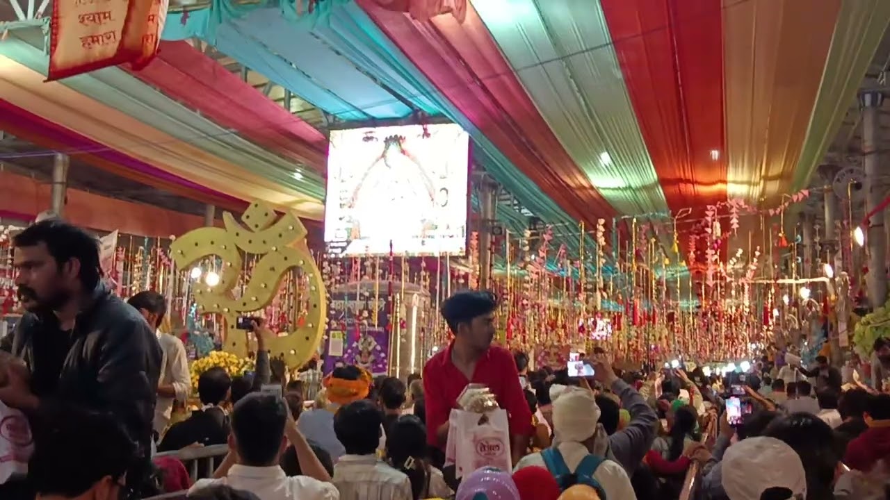 खुबसूरत सजा हुआ श्याम दरबार🥰#khatushyammandir #shyammandir #jaishreeshyam 