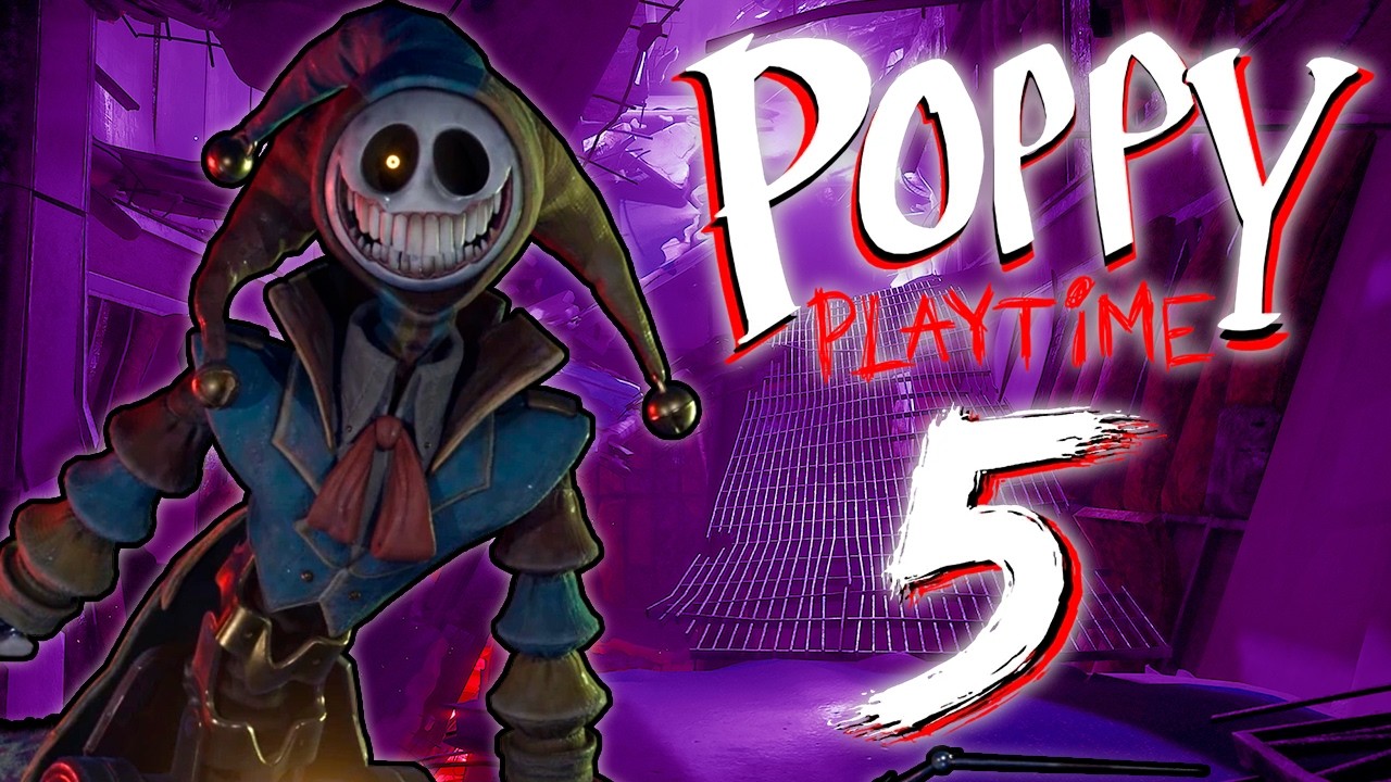 Así es el Poppy Playtime Capítulo 5 😱😱😱