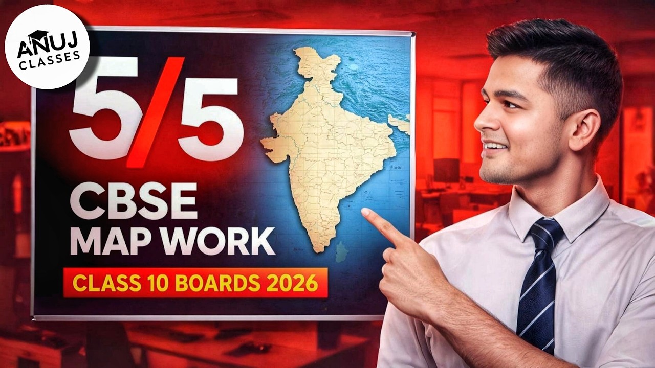 COMPLETE MAP WORK Class 10th Social Science| CBSE Board Exams 2026