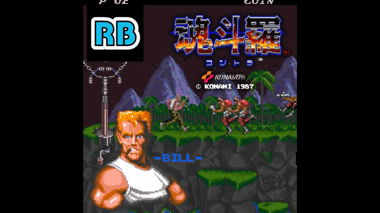 1987 [60fps] Contra 2332800pts ALL