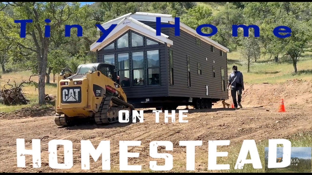 🚚**НОВЫЙ МАЛЕНЬКИЙ ДОМ доставлен на нашу автономную усадьбу🏡 (модель автодома Kropf Island 6243K ...