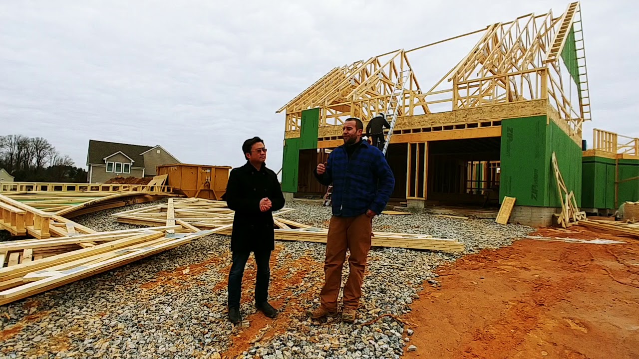 Episode 4 - HChiTV - Real Estate - The roof, tresses, and using a crane