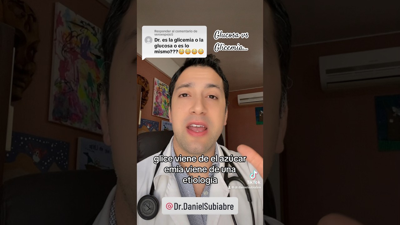 Glucosa vs Glicemia (glucemia)&hellip;👨🏻&zwj;🎓👨🏻&zwj;⚕️#azucar #glucosa #glicemia #estudiantemedicina