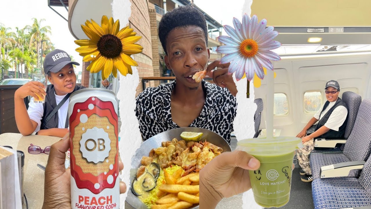 #vlog |Seafood, malls & matcha kinda day 🦞☕✈️ 