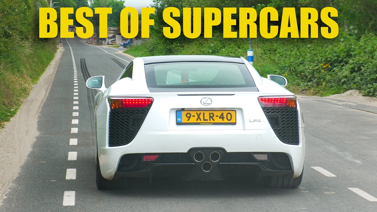 BEST OF SUPERCAR SOUNDS! Jesko, GT3 RS JCR/iPE, Gintani Aventador SVJ, 812 Novitec, Lexus LFA..