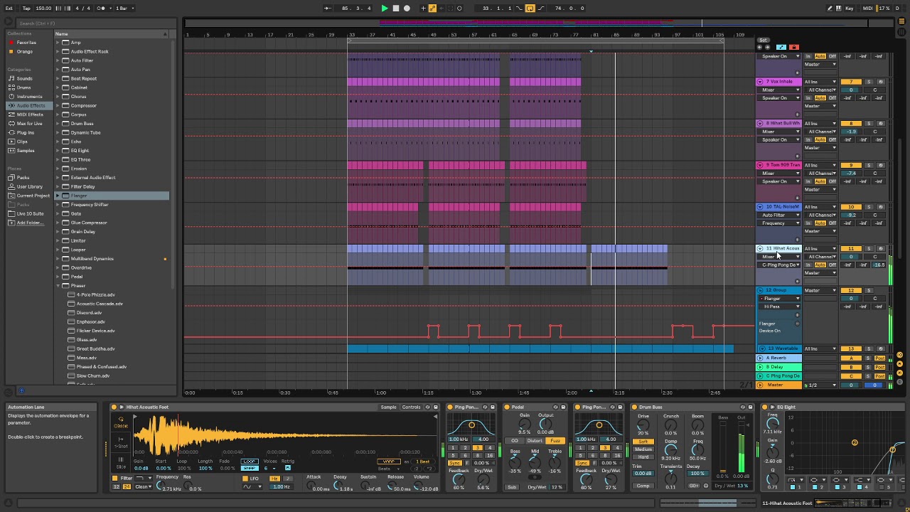 150BPM Hypnotic Rave Techno - Part 2: Arrangement