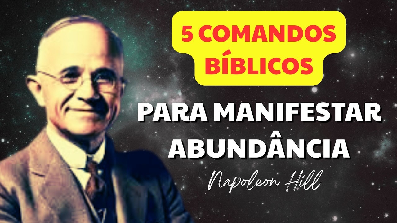 Mentalidade Reino - 5 Comandos Bíblicos Para Manifestar Abundância Em 2026 ｜ Napoleon Hill