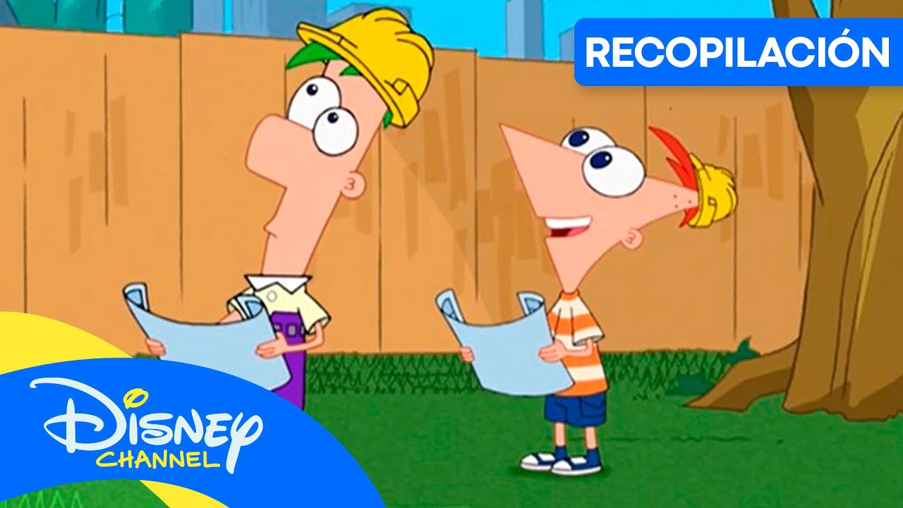 PHINEAS Y FERB: ¡Los inventos más locos de Phineas y Ferb! 🫣 | RECOPILACIÓN | @disneychannelES