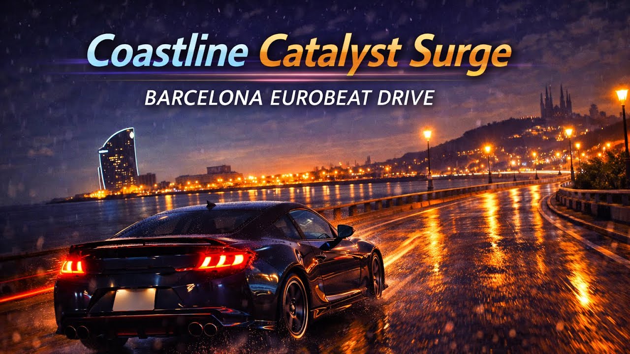 【バルセロナユーロビート】Coastline Catalyst Surge | Barcelona EUROBEAT DRIVE