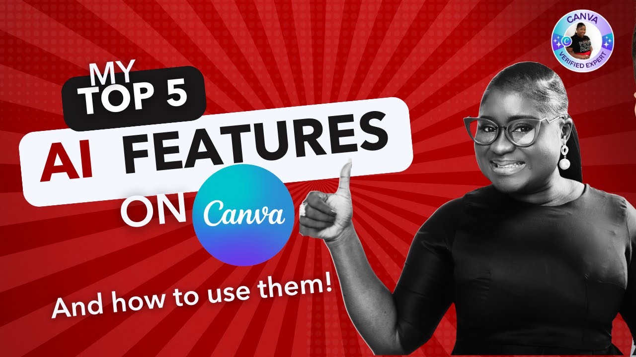 5 fav AI tools on Canva final #canva #canvaai #aicanva #canvaexpert #texttoimage #AIPresenter