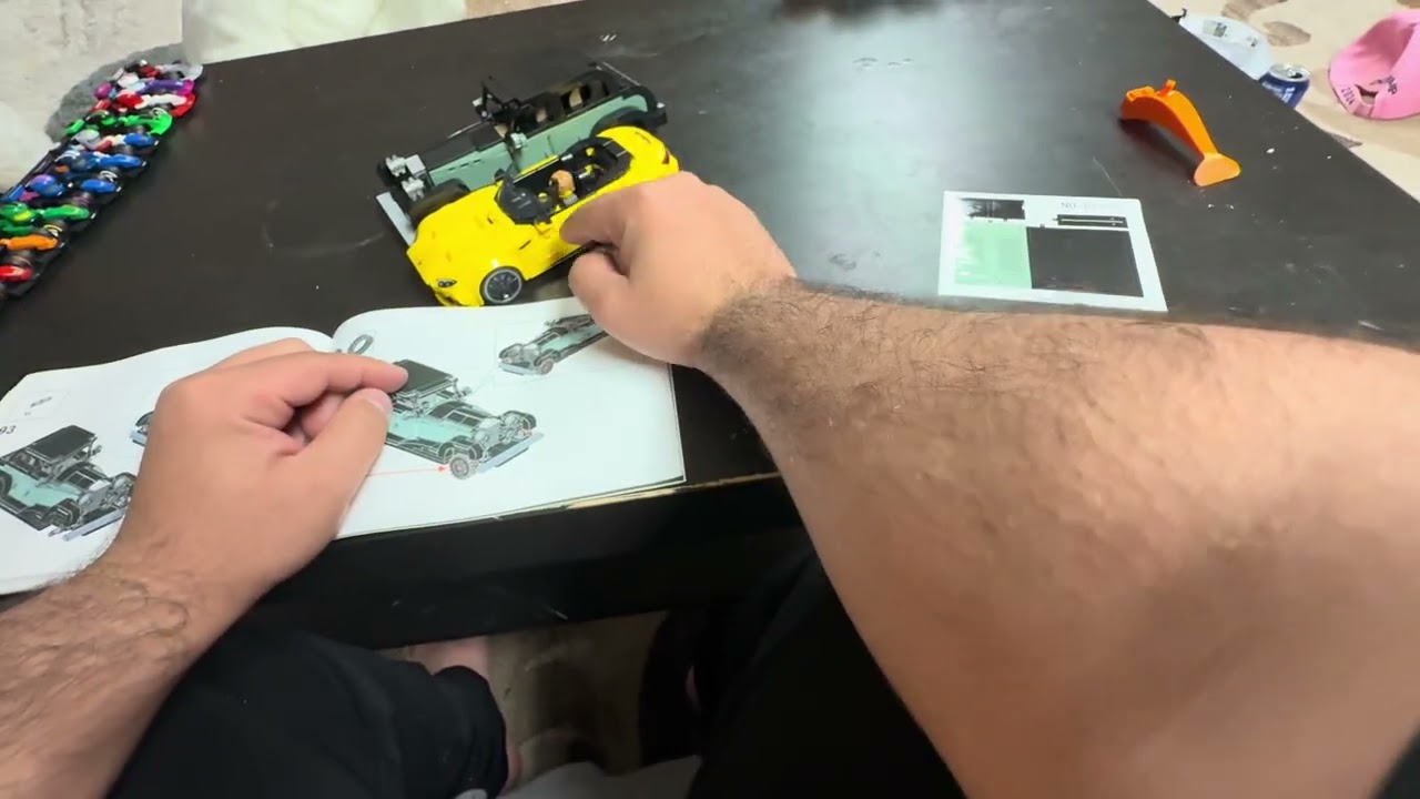 Part 5 of the Temu brick build the T model