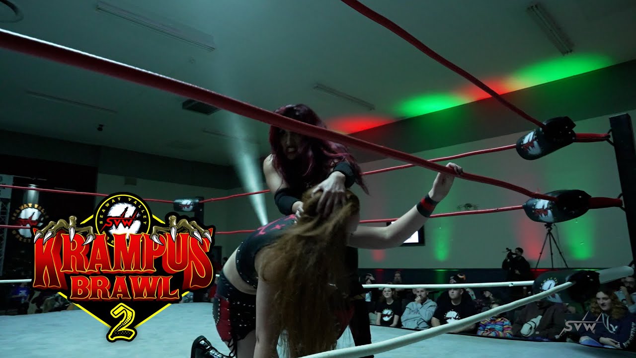 Zondra Lee vs. Katrina Creed - SVW - Krampus Brawl II