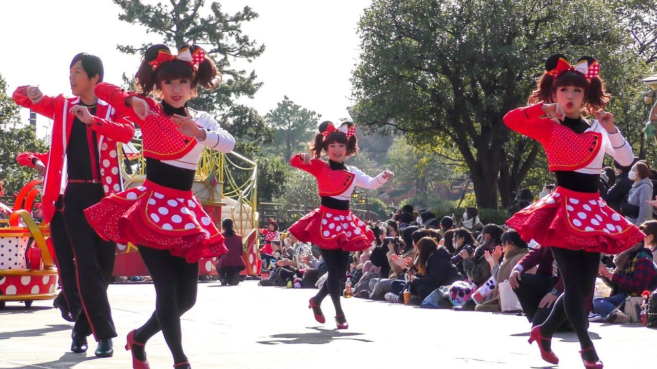 [4K] TDL ベリー・ミニー・リミックス 2020年2月3日(1回目)パターン1(B停止先頭付近)座り最前