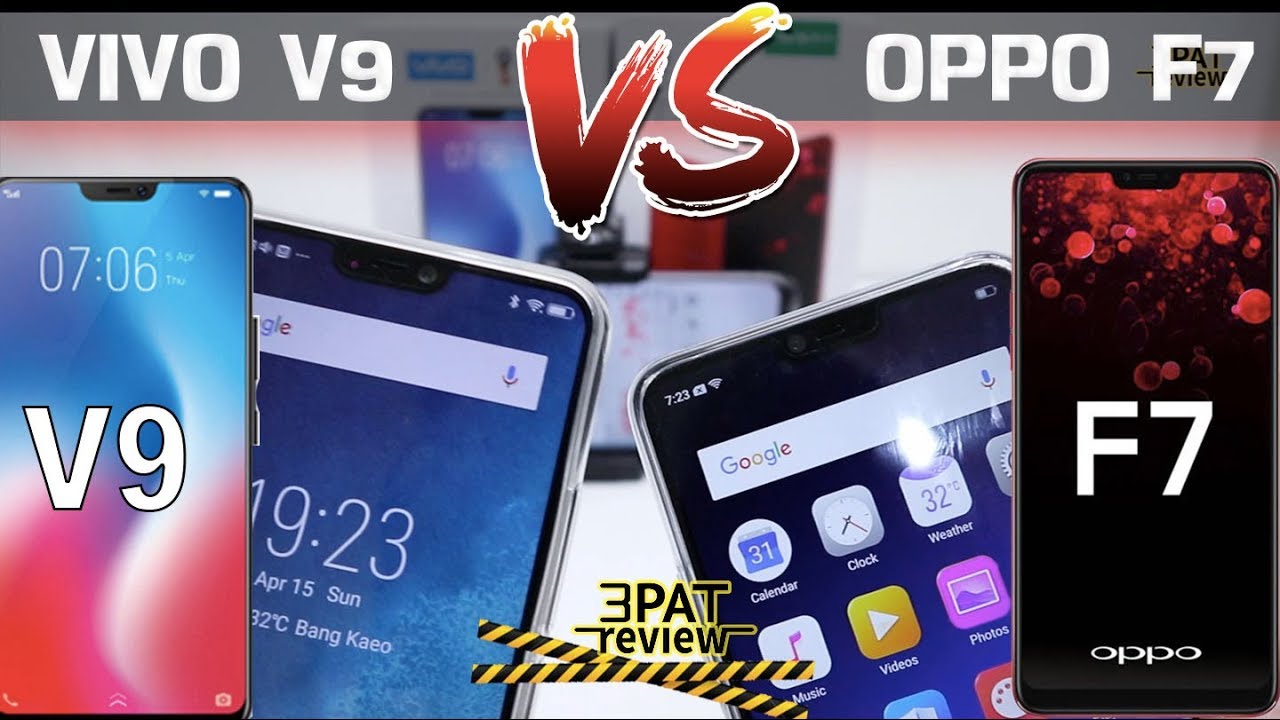 ||| VIVO V9 เทียบกับ OPPO F7 ความแรง เกม กล้อง Noอวย
